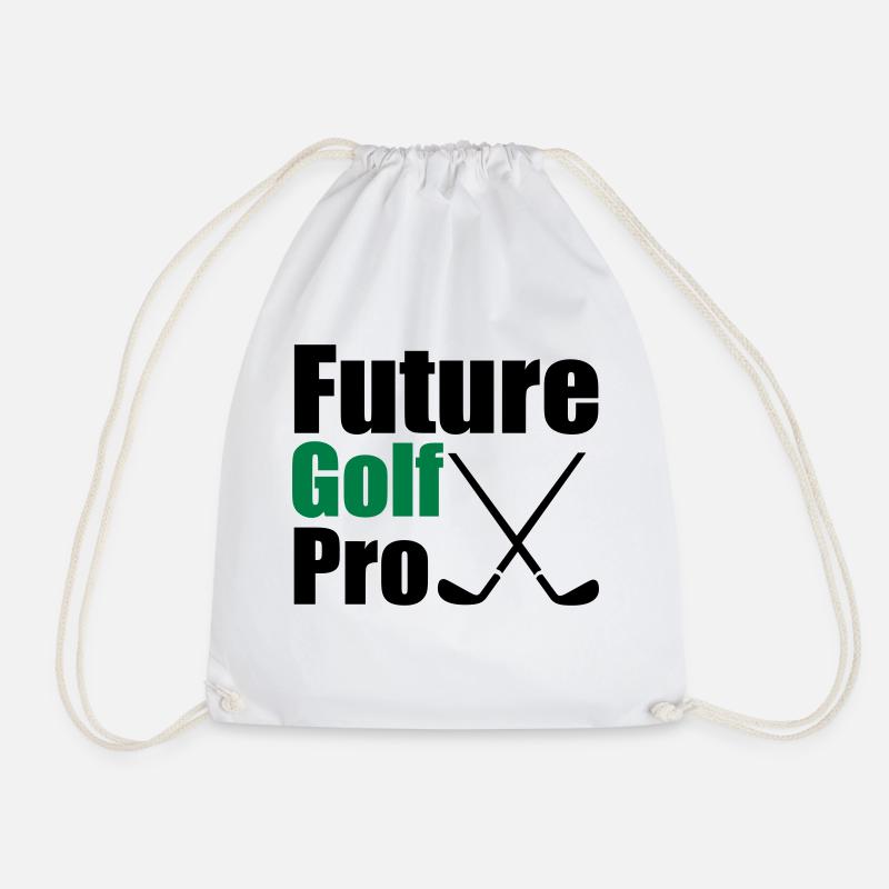 Golf - Turnbeutel - Weiß