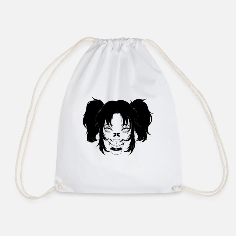 Anime Design - Turnbeutel - Weiß