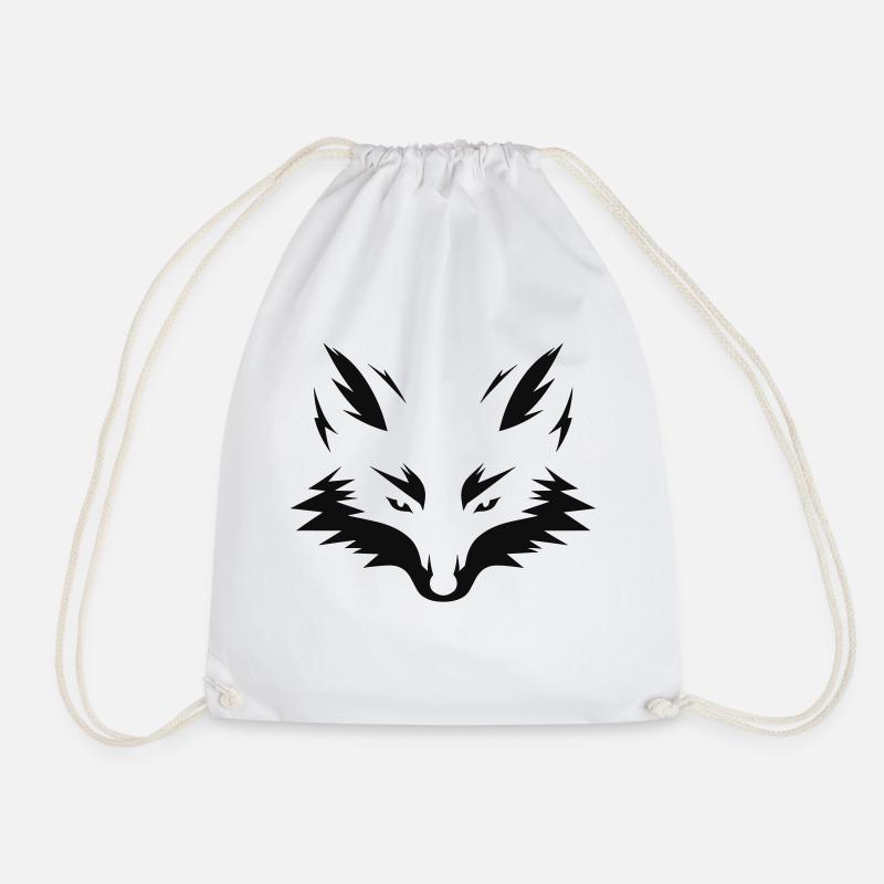 Fuchs | Fox Face - Turnbeutel - Weiß