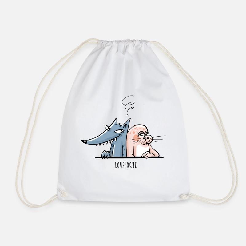 Louphoque - Sac de sport léger - blanc