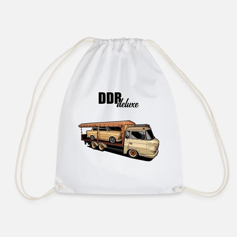 Barkas // Illustration - Turnbeutel - Weiß