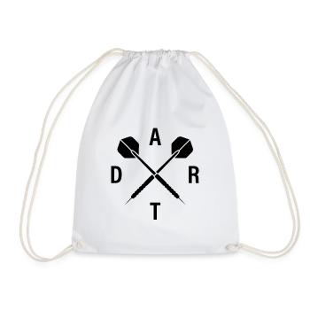Dart Darts - Turnbeutel - Weiß - Vorne