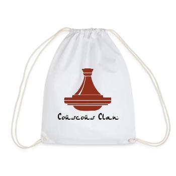 T-Shirt homme Couscous Clan - Sac de sport léger - blanc - Devant
