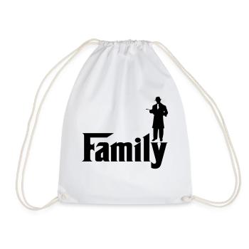 famille - Sac de sport léger - blanc - Devant