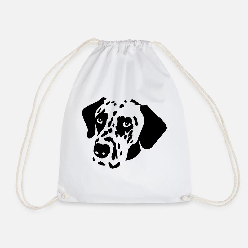 Chien dalmatien - Sac de sport léger - blanc