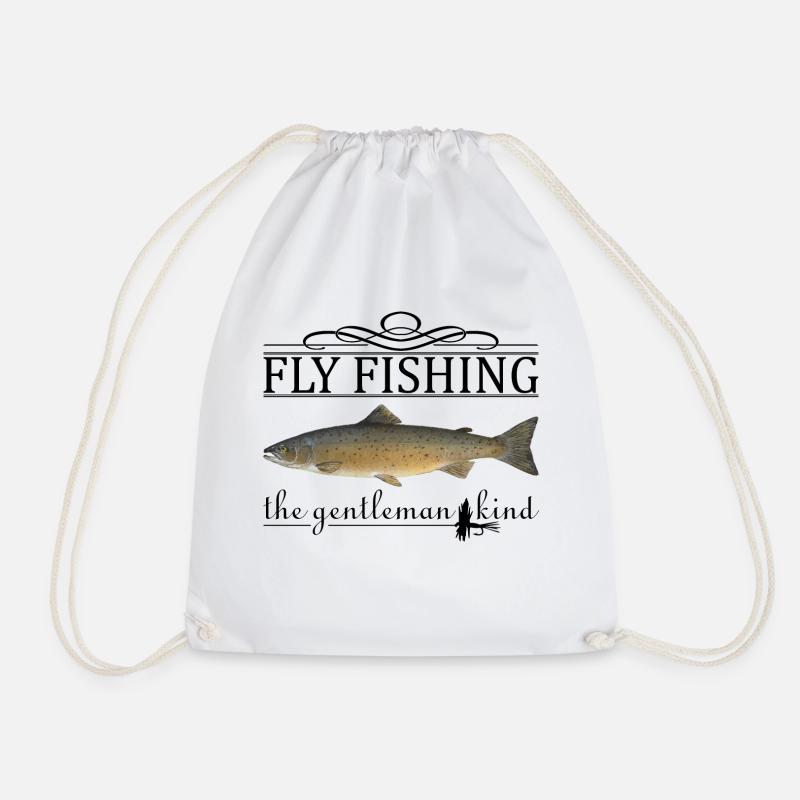 pêche à la mouche pêche à la mouche - Sac de sport léger - blanc