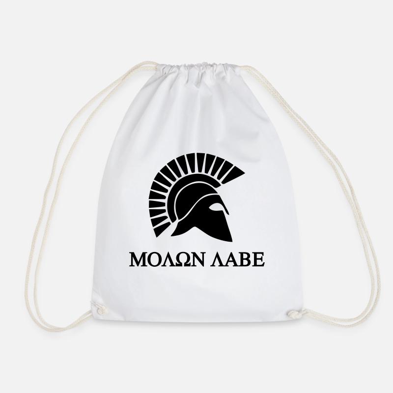 Molon Labe Spartakus - Sac de sport léger - blanc