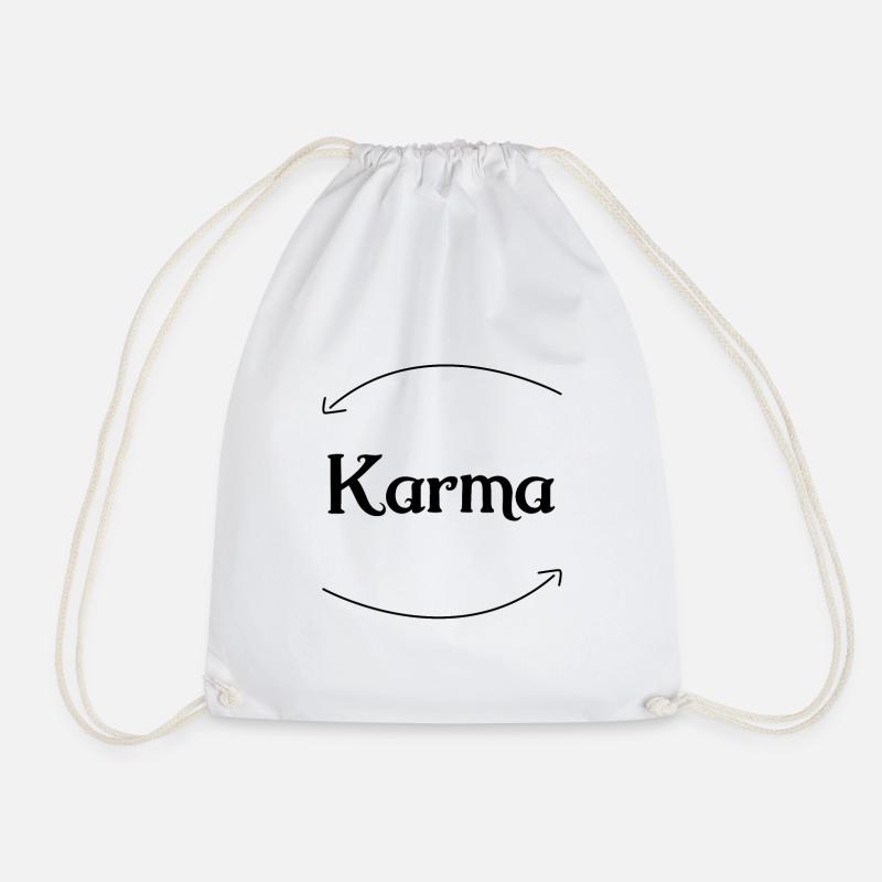 Karma - Turnbeutel - Weiß