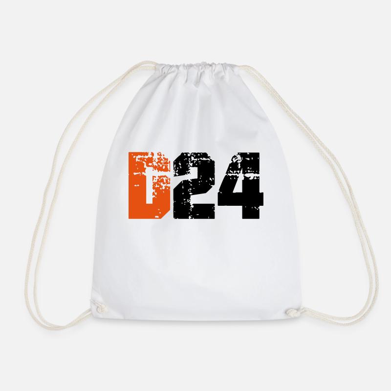 D24 - Drawstring Bag - white