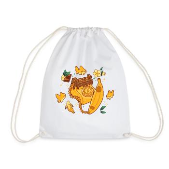 Téléphone banane - Sac de sport léger - blanc - Devant