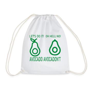 Fun Fun Funny - Drawstring Bag - white - Front