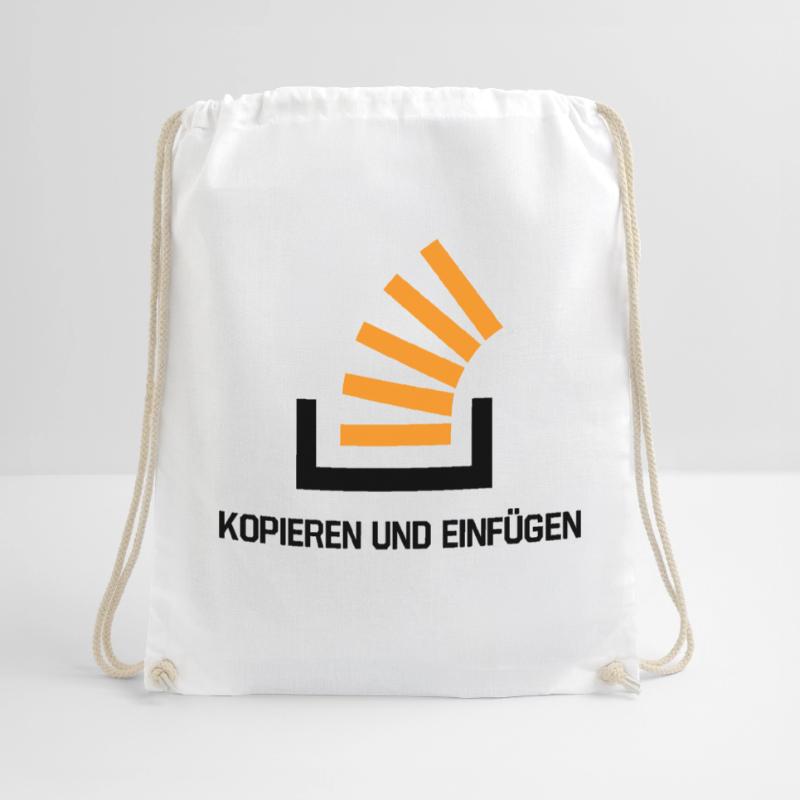 Copy And Paste Programmer Developer Coder Nerd Turnbeutel