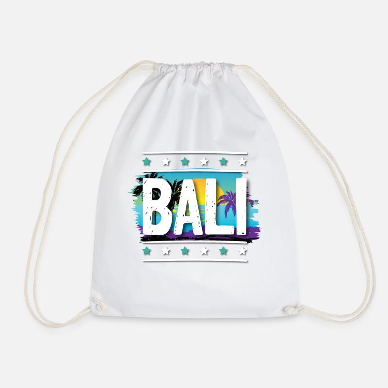 Bali - Turnbeutel - Weiß