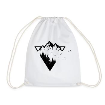 camping2 - Sac de sport léger - blanc - Devant