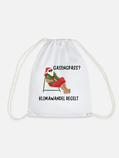 Gasengpass - Turnbeutel - Weiß