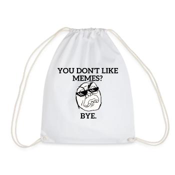 J’adore les mèmes - Sac de sport léger - blanc - Devant