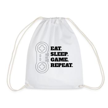 Citation de joueur Gamer Funny Gaming Gambling Gift - Sac de sport léger - blanc - Devant