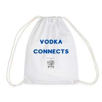 vodka conncects - Turnbeutel - Weiß - Vorne