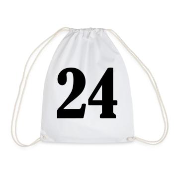 24 - Sac de sport léger - blanc - Devant