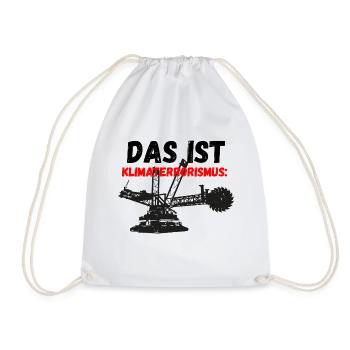 Lützi bleibt - Turnbeutel - Weiß - Vorne