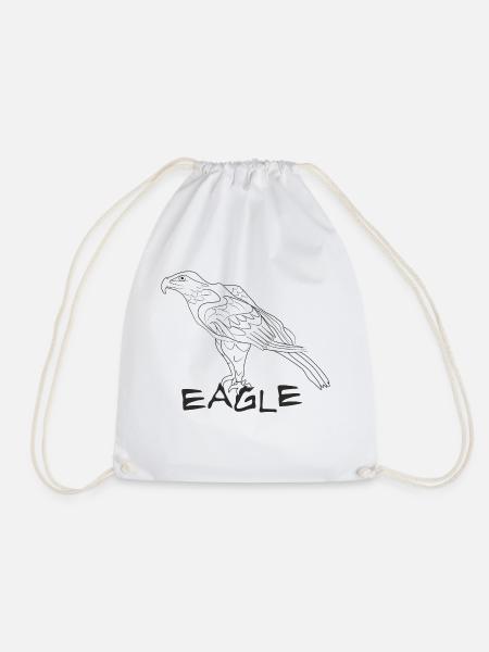 Eagle - Turnbeutel - Weiß
