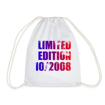 15th Birthday Limited Edition 10/2008 - Sac de sport léger - blanc - Devant