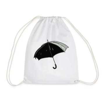 Parapluie - Sac de sport léger - blanc - Devant