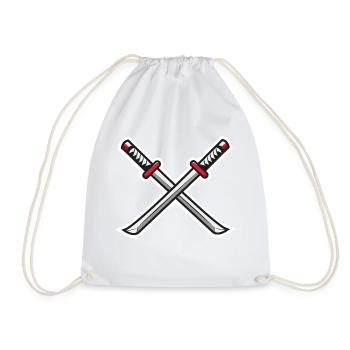 Katana - Turnbeutel - Weiß - Vorne