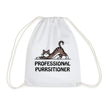 Animal - Professional Purrsitioner - Sac de sport léger - blanc - Devant