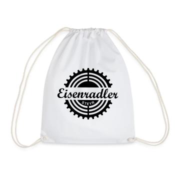 Eisenradler - Turnbeutel - Weiß - Vorne