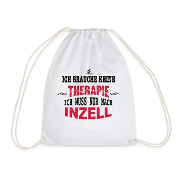 THERAPIE Inzell - Turnbeutel - Weiß - Vorne