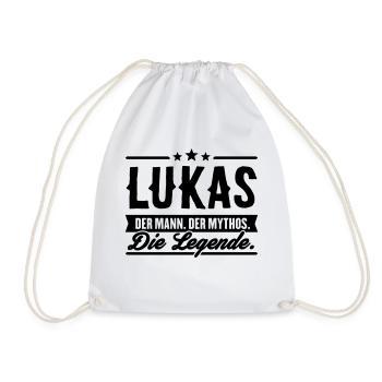 Man Myth Légende Lukas - Sac de sport léger - blanc - Devant