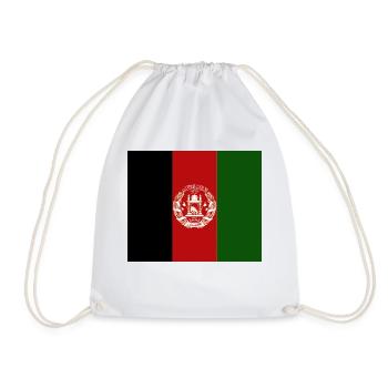 Afghanistan - Sac de sport léger - blanc - Devant