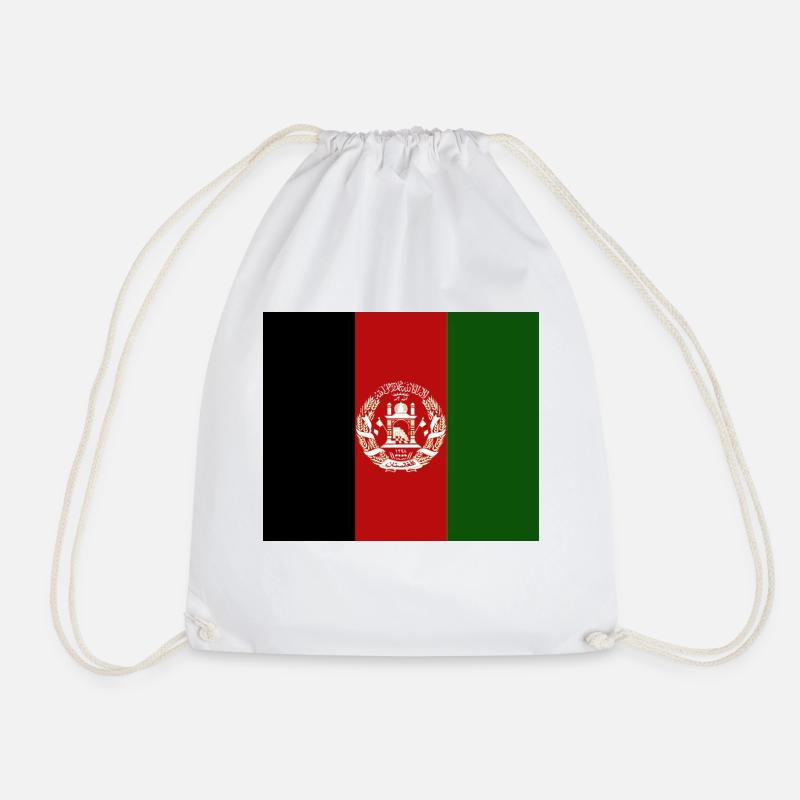 Afghanistan - Turnbeutel - Weiß