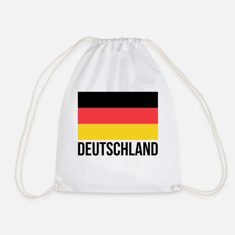 Deutschland - Turnbeutel - Weiß