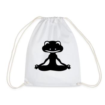 Frog Yogi - Sac de sport léger - blanc - Devant