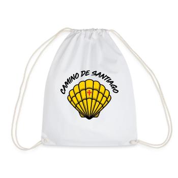 Camino de Santiago - Sac de sport léger - blanc - Devant