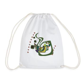goose - Drawstring Bag - white - Front