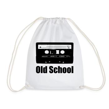 old school - Turnbeutel - Weiß - Vorne