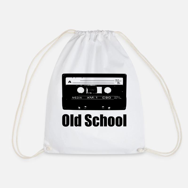 old school - Turnbeutel - Weiß