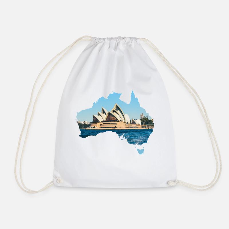 Sydney - Turnbeutel - Weiß