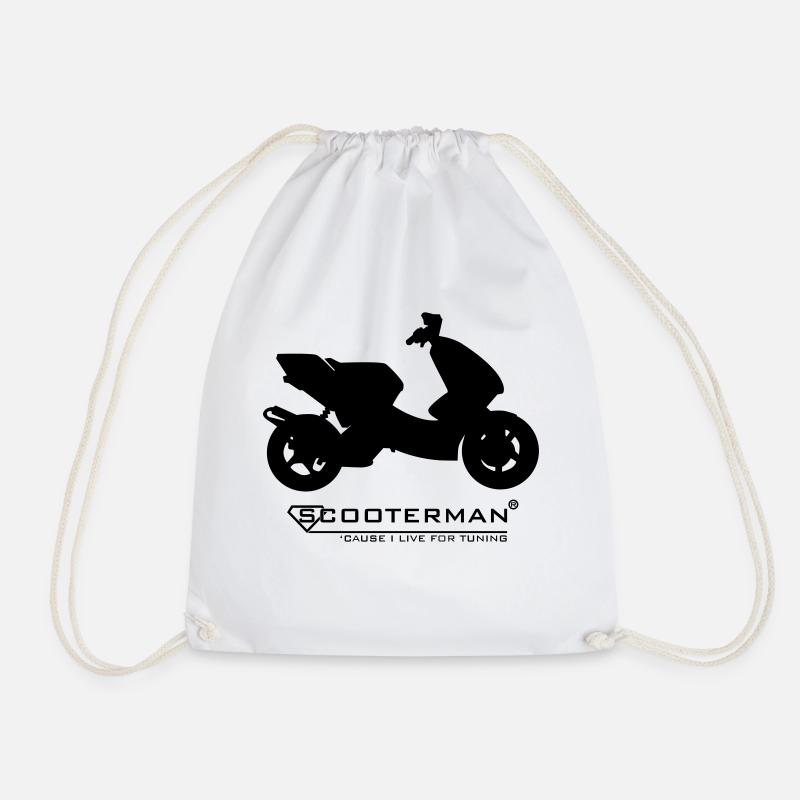 Scooter Tuning | You are Scooterman - Turnbeutel - Weiß