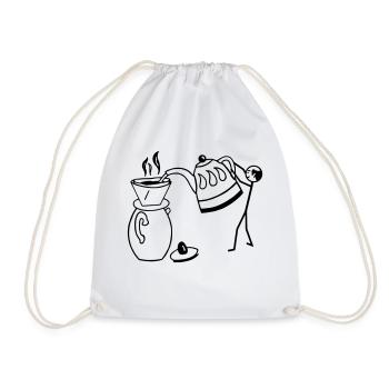 Barista - Turnbeutel - Weiß - Vorne
