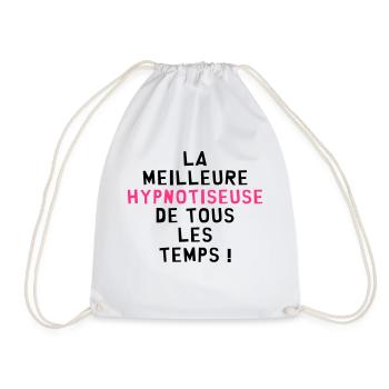 Hypnose / Hypnotiseur / Hypnotiseuse / Médecine - Sac de sport léger - blanc - Devant