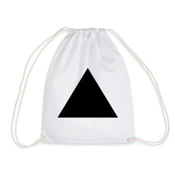 Triangle, pyramid (cheap!) - Sac de sport léger - blanc - Devant