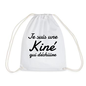 Physiotherapy Physio Krankengymnast Kiné Doctor - Drawstring Bag - white - Front