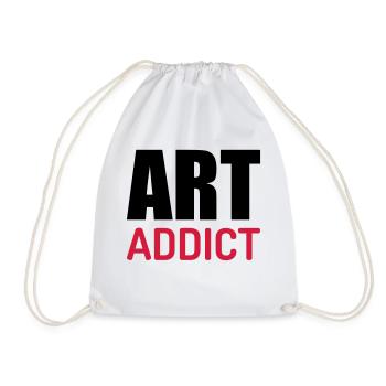 Artist / Art / Künstler / Artiste / Music / Kunst - Drawstring Bag - white - Front