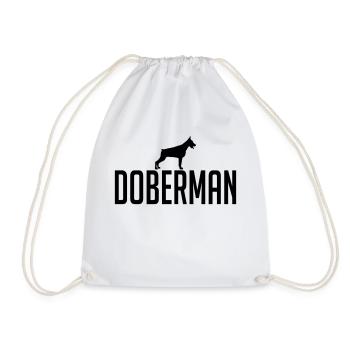 DOBERMAN race de chien Doberman chien chien Wilsigns - Sac de sport léger - blanc - Devant