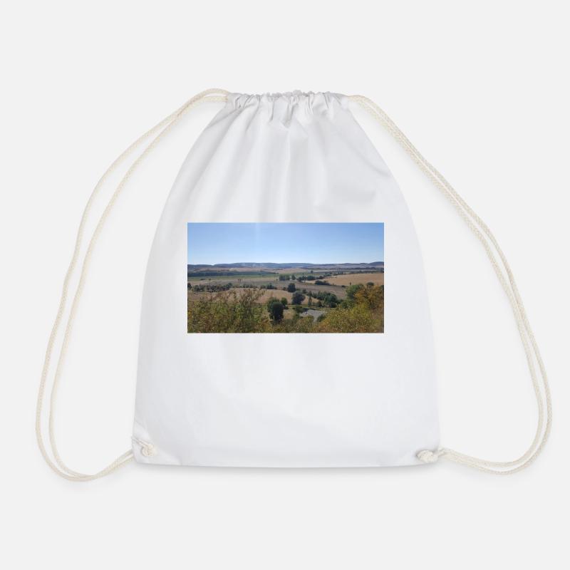 Nature 2 - Drawstring Bag - white