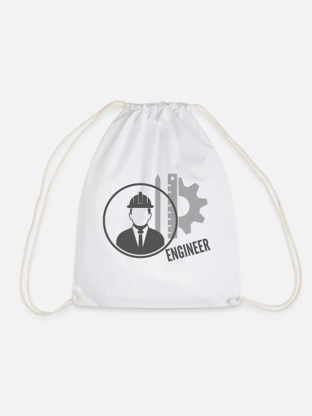 Engineer - Turnbeutel - Weiß